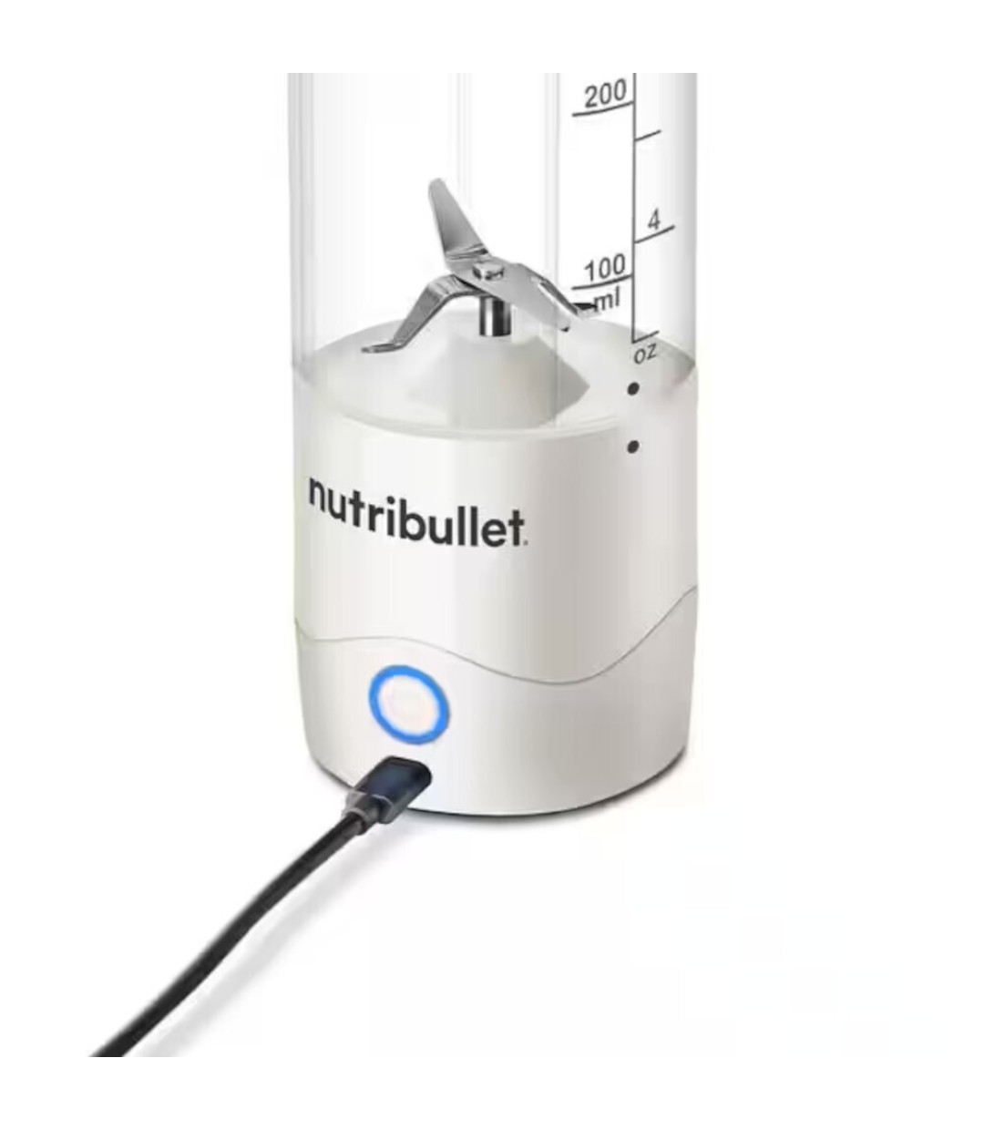 NutriBullet Μπλέντερ για Smoothies 0.475lt Λευκό NBP003W