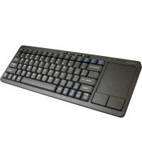 Omega OKB004B Ασύρματο Πληκτρολόγιο με Touchpad Αγγλικό US