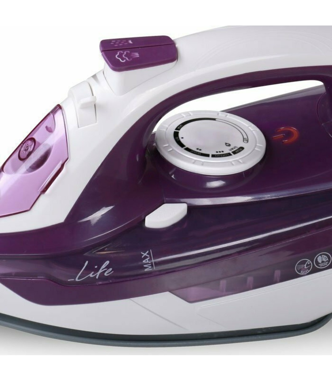 Life SI-100 Σίδερο Ατμού 2400W με Κεραμική Πλάκα και Συνεχόμενη Παροχή 25gr/min 221-0092