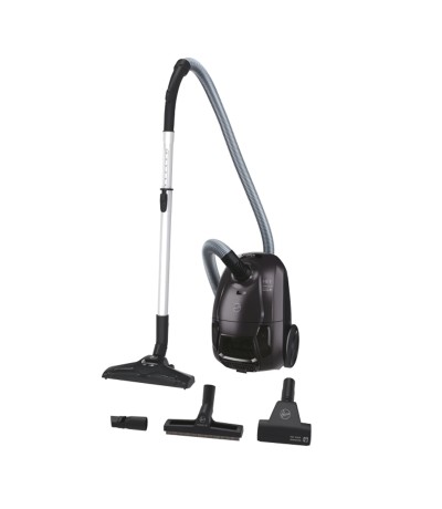 Hoover HE120PET 011 39002327 Ηλεκτρική Σκούπα 700W με Κάδο 2.5lt Iron Grey