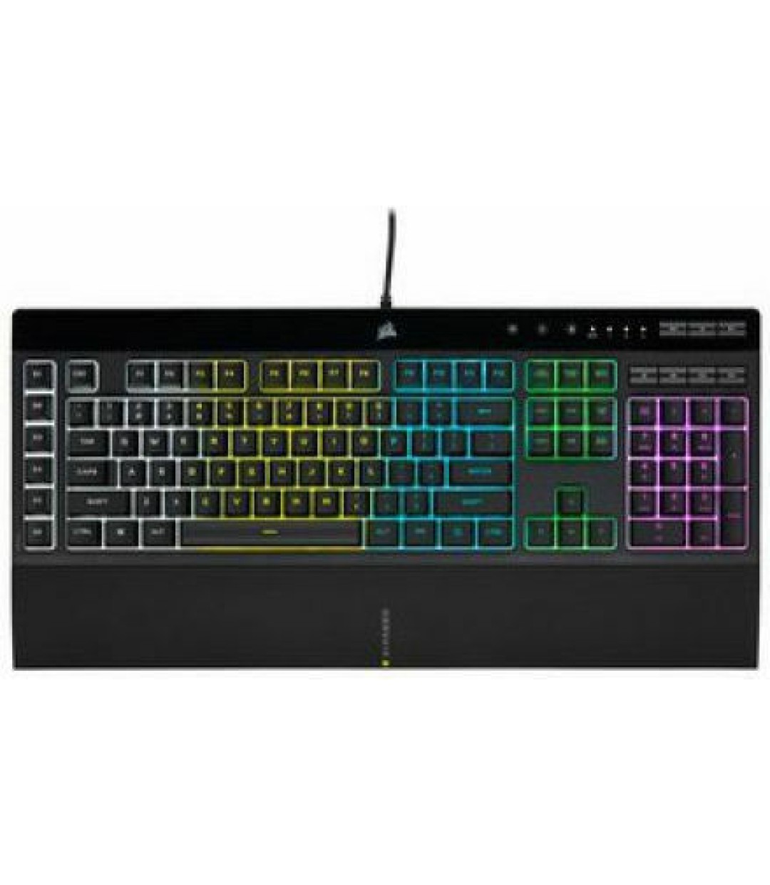 Corsair K55 Pro Gaming Πληκτρολόγιο RGB Black