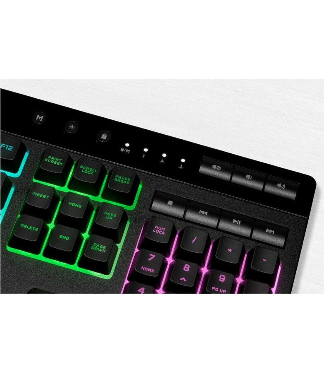 Corsair K55 Pro Gaming Πληκτρολόγιο RGB Black