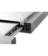 Gruppe Forte Συρόμενος Απορροφητήρας 60cm Inox Κωδικός: S-3003C-A06-M13-600 