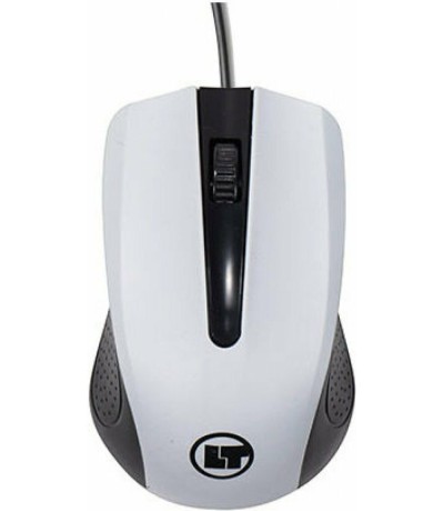 Lamtech LAM021196 Ενσύρματο Ποντίκι Λευκό