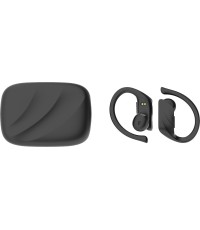 Lamtech LAM021820 Earbud Bluetooth Handsfree Ακουστικά με Θήκη Φόρτισης Μαύρα 
