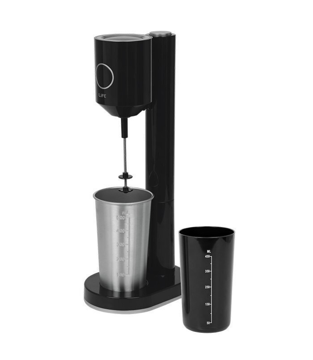 Life Le Roi Φραπεδιέρα Επιτραπέζια 100W με 2 Ταχύτητες Μαύρη 221-0393