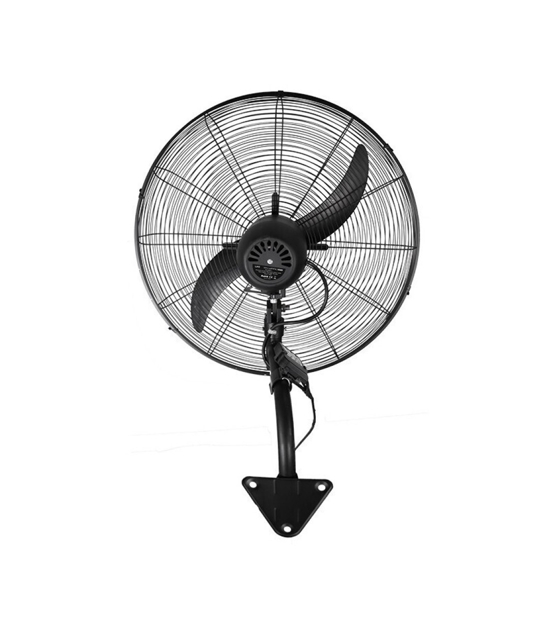 Life 221-0345 Επαγγελματικός Ανεμιστήρας Τοίχου 160W Διαμέτρου 50cm με Τηλεχειριστήριο