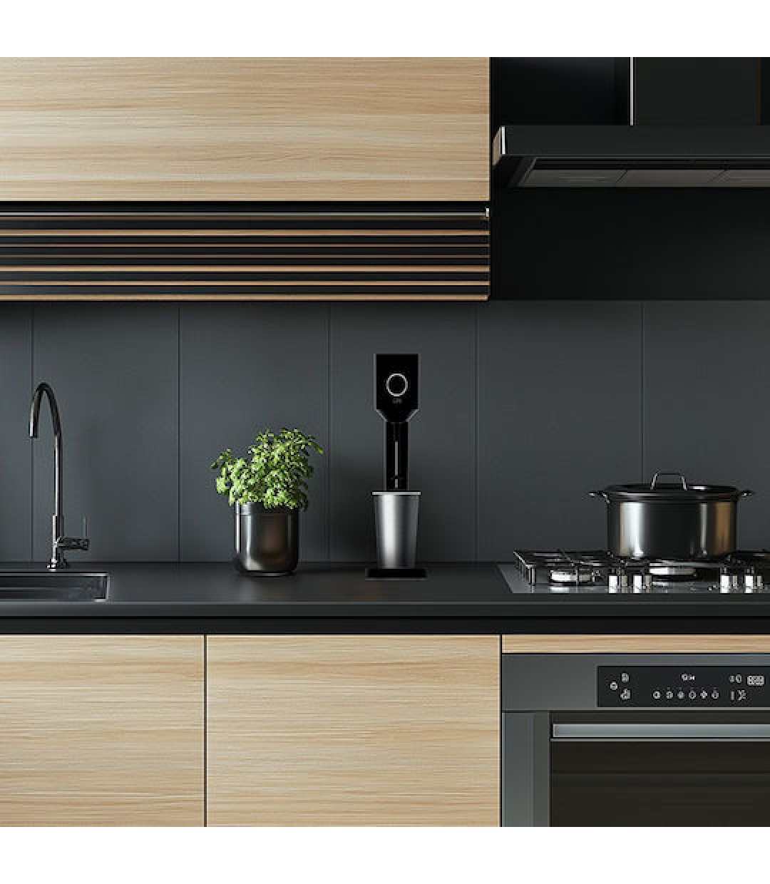 ΜΙΞΕΡ ΦΡΑΠΕ LIFE ROI MAT 100W BLACK 221-0436