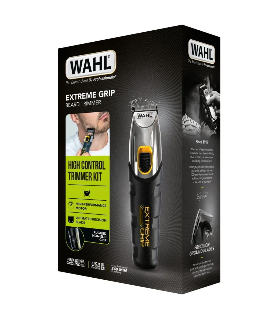 Wahl Professional Extreme Επαναφορτιζόμενη Κουρευτική Μηχανή Μαύρη 09893.0440