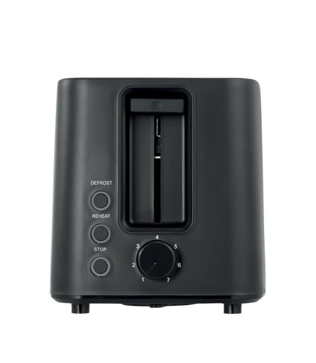 Life Crunchy Φρυγανιέρα 2 Θέσεων 750W Μαύρη 221-0444