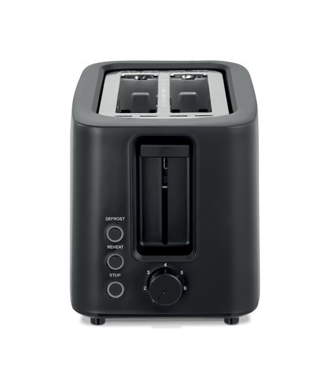 Life Crunchy Φρυγανιέρα 2 Θέσεων 750W Μαύρη 221-0444