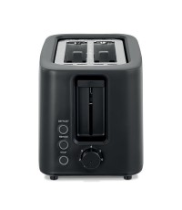 Life Crunchy Φρυγανιέρα 2 Θέσεων 750W Μαύρη 221-0444