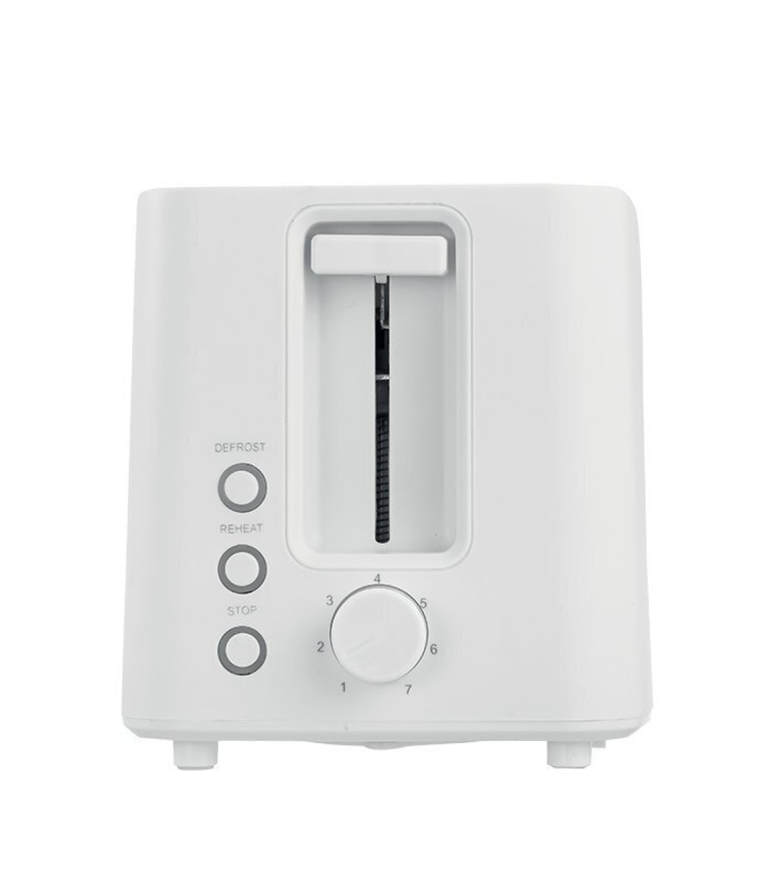 Life Crunchy Φρυγανιέρα 2 Θέσεων 750W Λευκή 221-0445