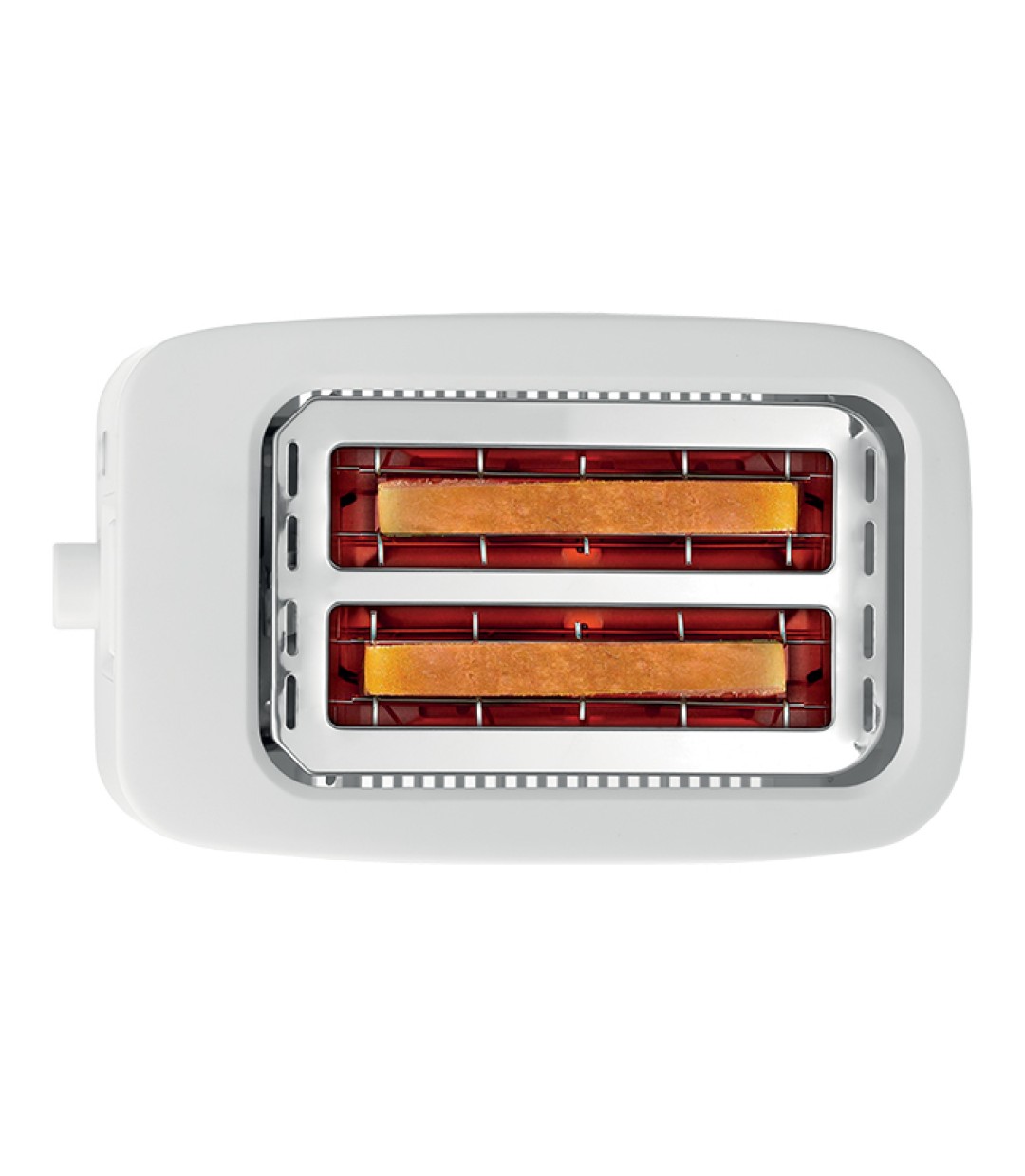 Life Crunchy Φρυγανιέρα 2 Θέσεων 750W Λευκή 221-0445