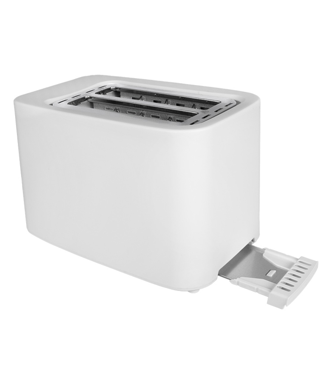 Life Crunchy Φρυγανιέρα 2 Θέσεων 750W Λευκή 221-0445