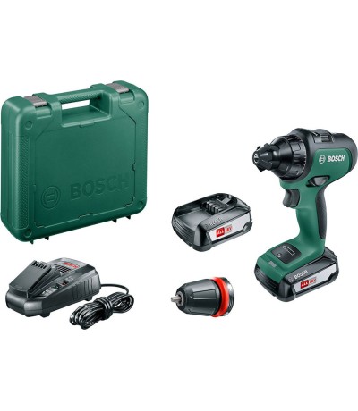 BOSCH - AdvancedDrill 18 Δραπανοκατσάβιδο Δύο Ταχυτήτων Li-Ion Brushless 18V (2x2.5Ah) (#06039B5001)