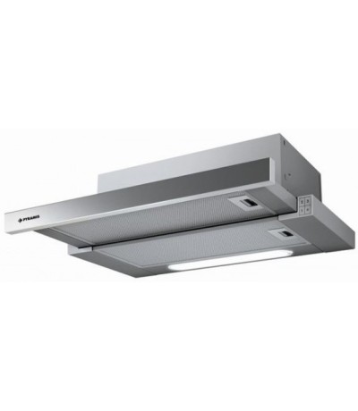 Pyramis Slim Turbo PRO.  Συρόμενος Απορροφητήρας 60cm Inox 065313301
