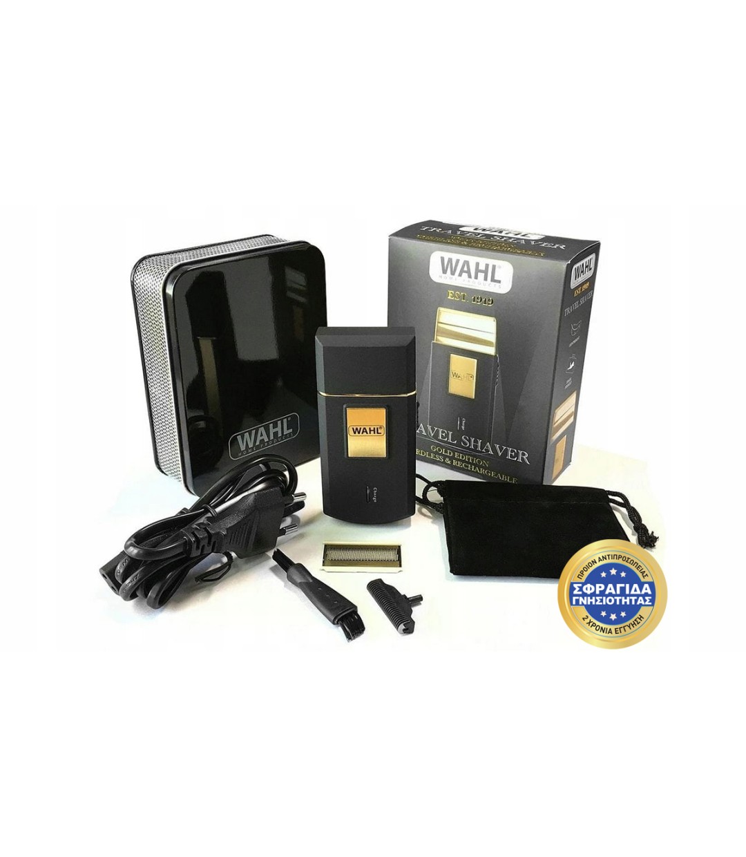 Wahl Professional Gold Edition 07057-016 Ξυριστική Μηχανή Προσώπου Επαναφορτιζόμενη