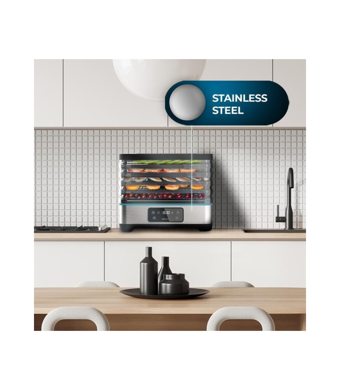 Cecotec Αποξηραντής Τροφίμων με Ράφια VITADRY PRO 300W 0949 102352