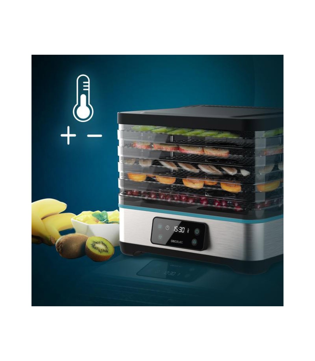 Cecotec Αποξηραντής Τροφίμων με Ράφια VITADRY PRO 300W 0949 102352