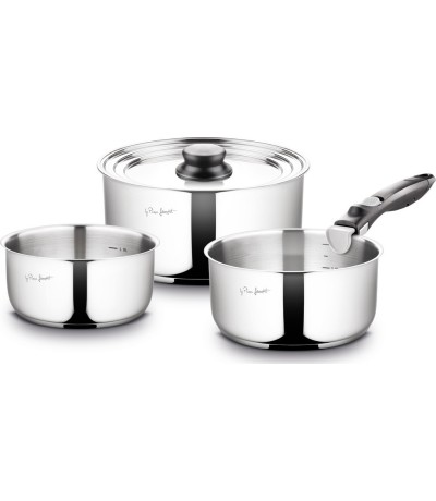 Lamart Kims Σετ Κατσαρόλες από Ανοξείδωτο Ατσάλι LT1009 5τμχ