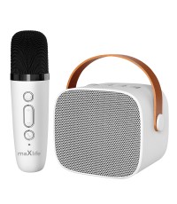 Maxlife Σύστημα Karaoke με Ασύρματo Μικρόφωνo MXKS-100 σε Λευκό Χρώμα Maxlife Σύστημα Karaoke με Ασύρματo Μικρόφωνo MXKS-100 σε Λευκό Χρώμα