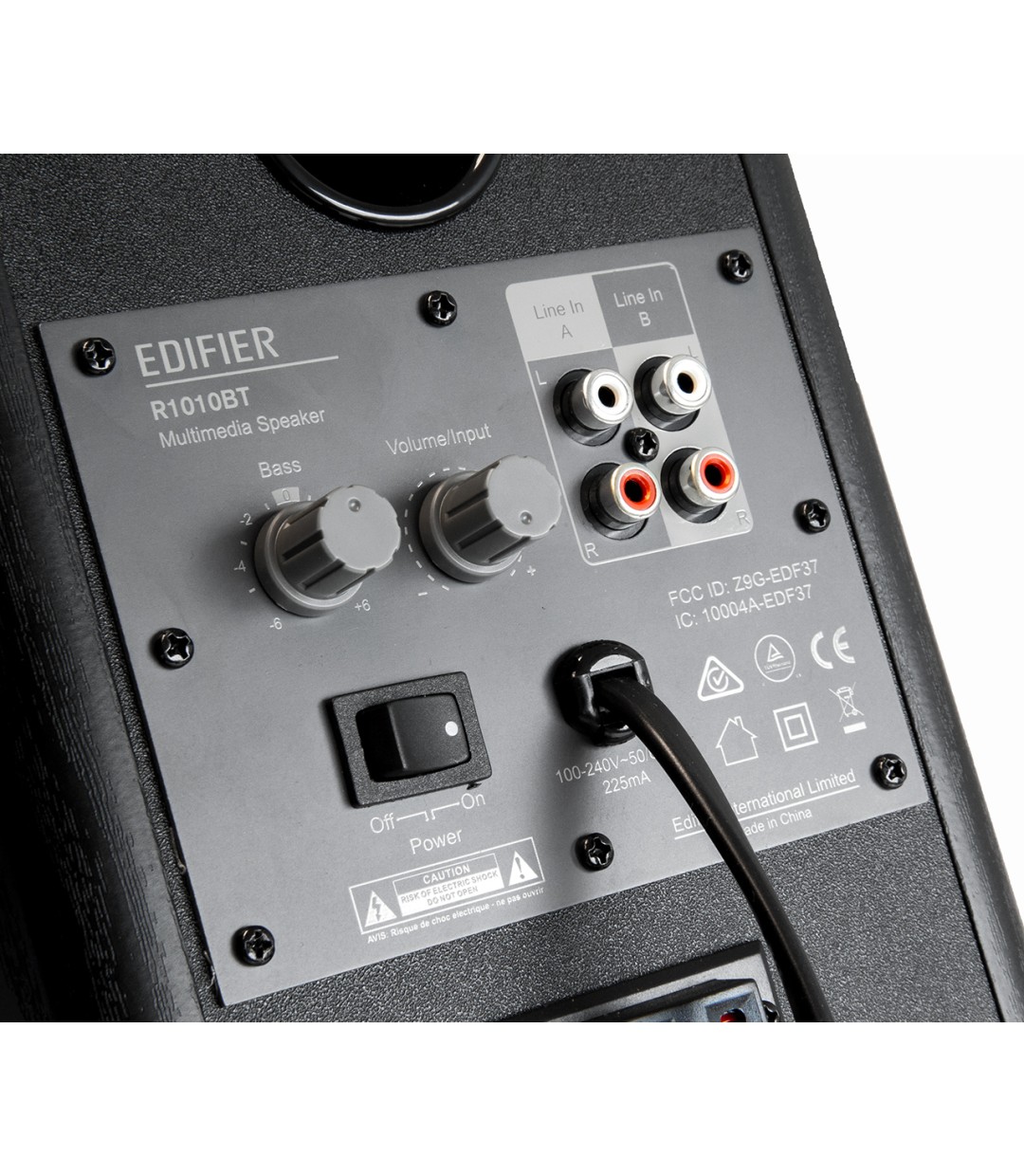 Edifier R1010BT Αυτοενισχυόμενα Ηχεία 2 Δρόμων με Bluetooth 24W (Ζεύγος) Μαύρο