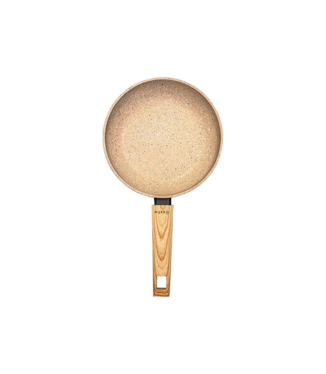 Estia Earth Τηγάνι από Αλουμίνιο με Επίστρωση από Πέτρα 20cm