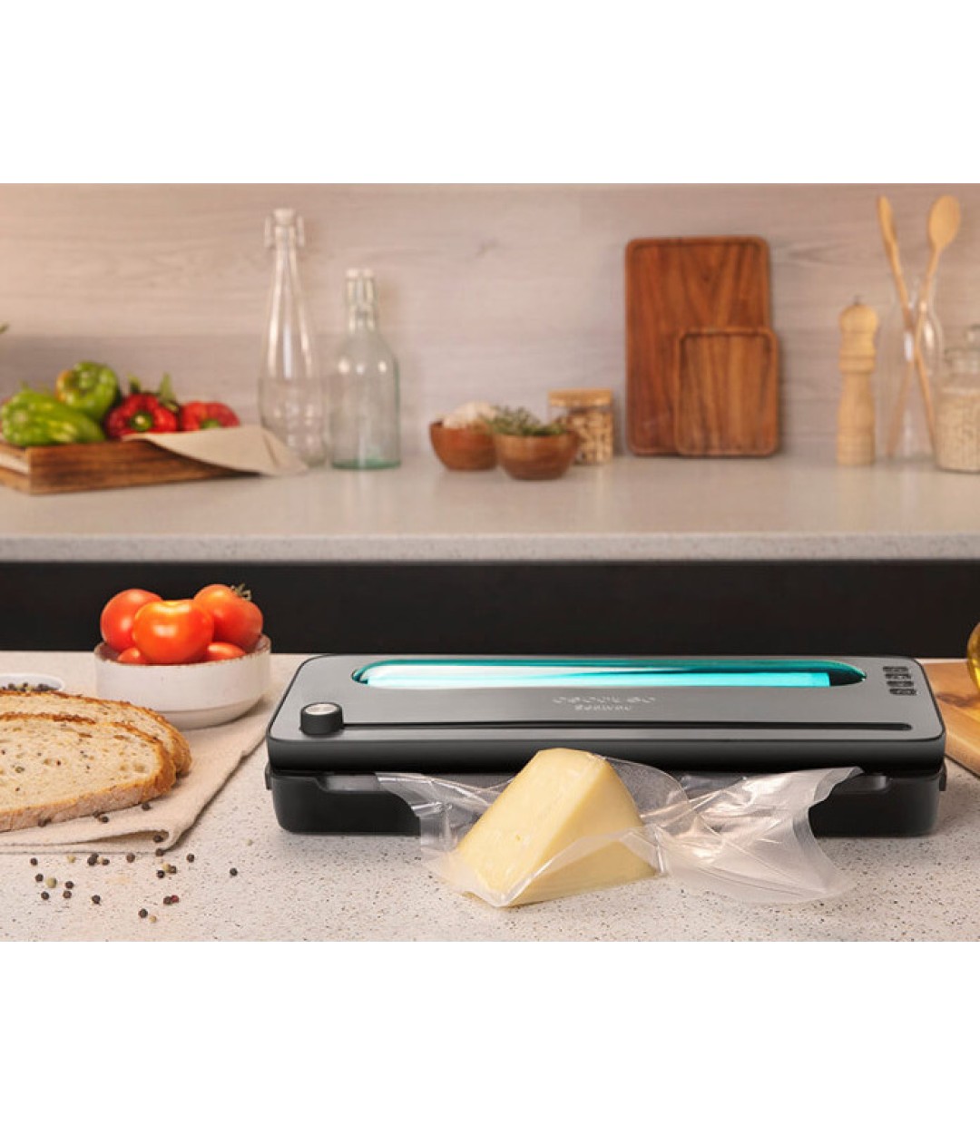 Cecotec Συσκευή Vacuum με Μέγιστο Μήκος Σφραγίσματος 310mm SealVac 120 SteelCut