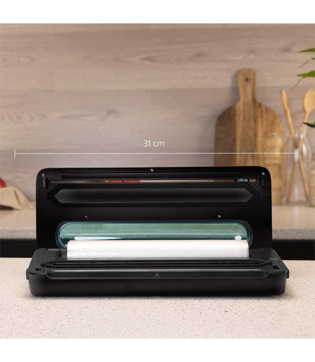 Cecotec Συσκευή Vacuum με Μέγιστο Μήκος Σφραγίσματος 310mm SealVac 120 SteelCut