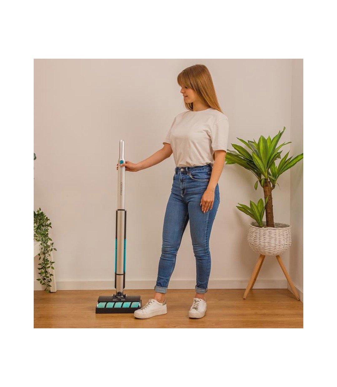 Cecotec FreeGo Wash Σφουγγαρίστρα Μπαταρίας 101655