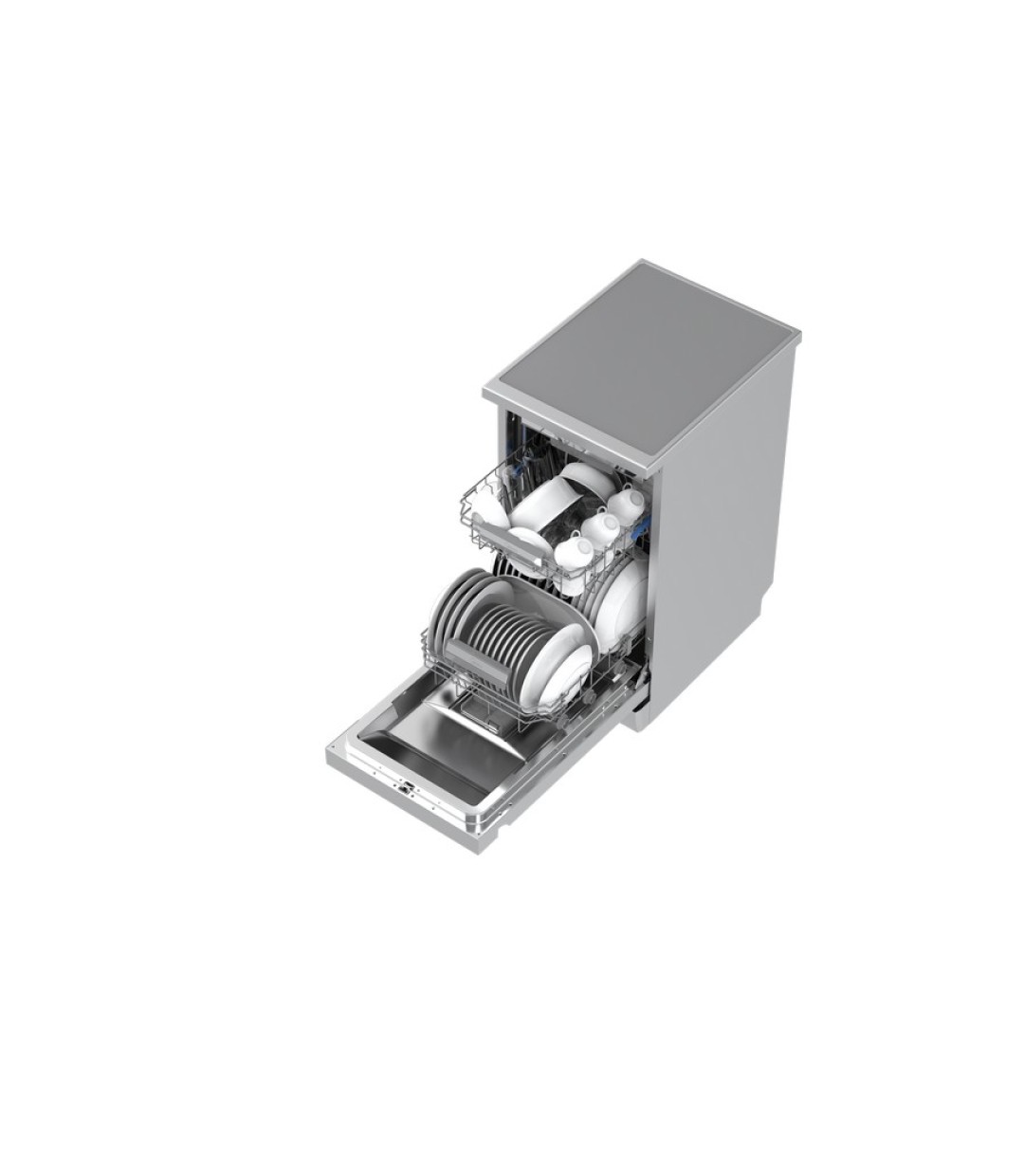 Midea MDWEF1034DSS-WC Πλυντήριο Πιάτων 45cm