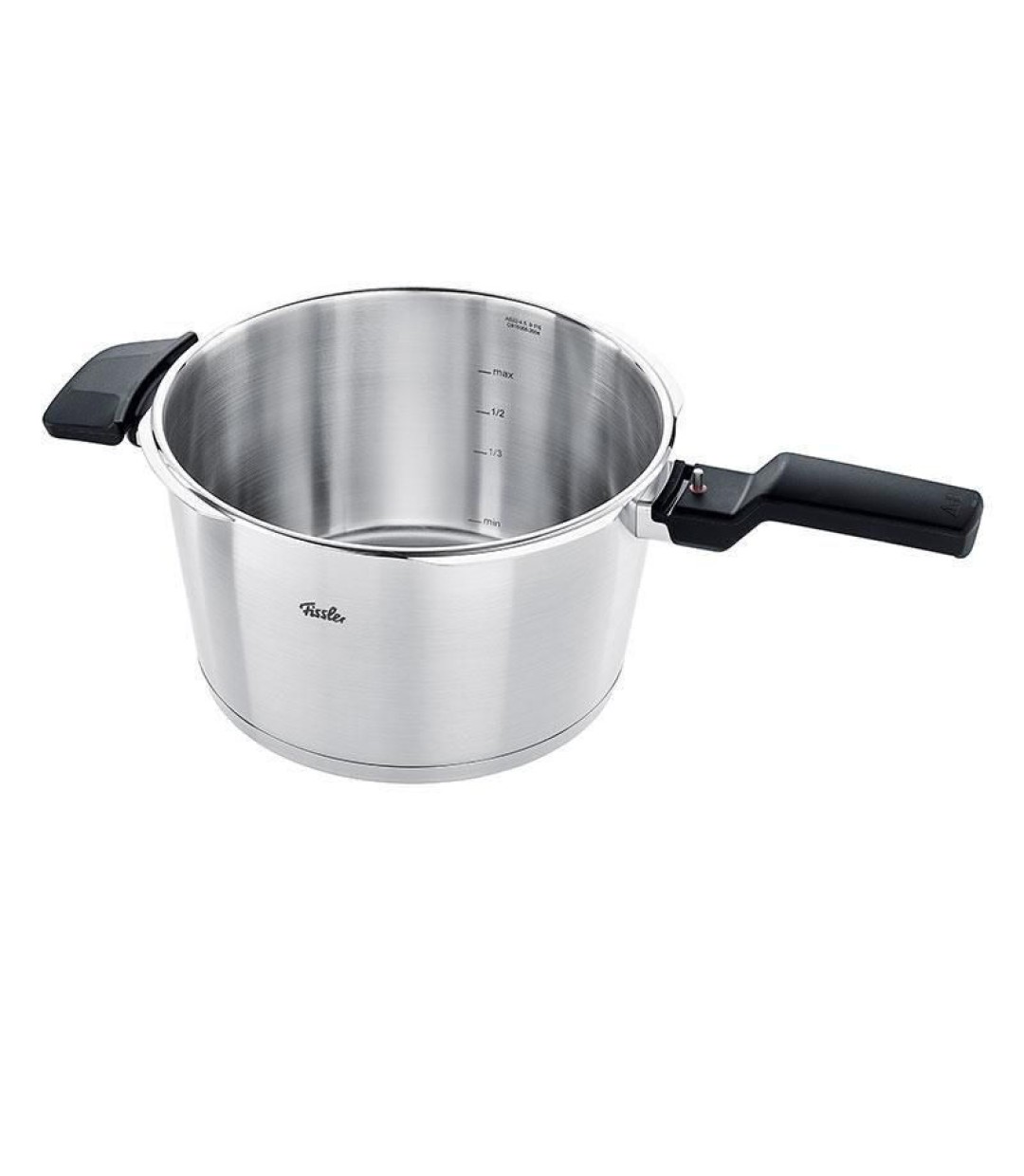 Fissler Vitaquick Premium Set Quattro Χύτρες Ταχύτητας 8lt + 4lt ΜΕ ΓΥΑΛΙΝΟ ΚΑΠΑΚΙ