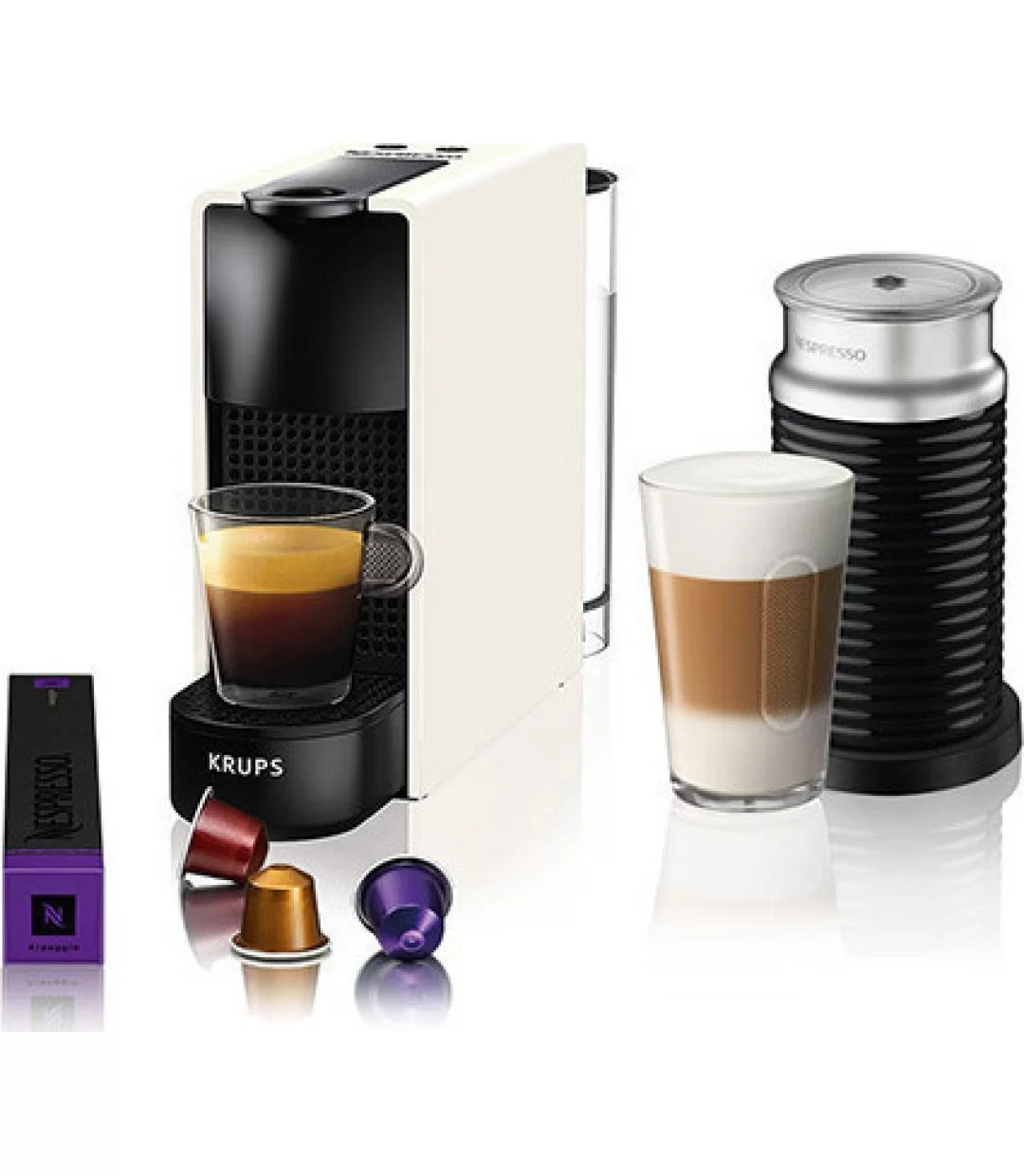KRUPS XN1111V (NESPRESSO) Essenza Mini Aeroccino Μηχανή Espresso