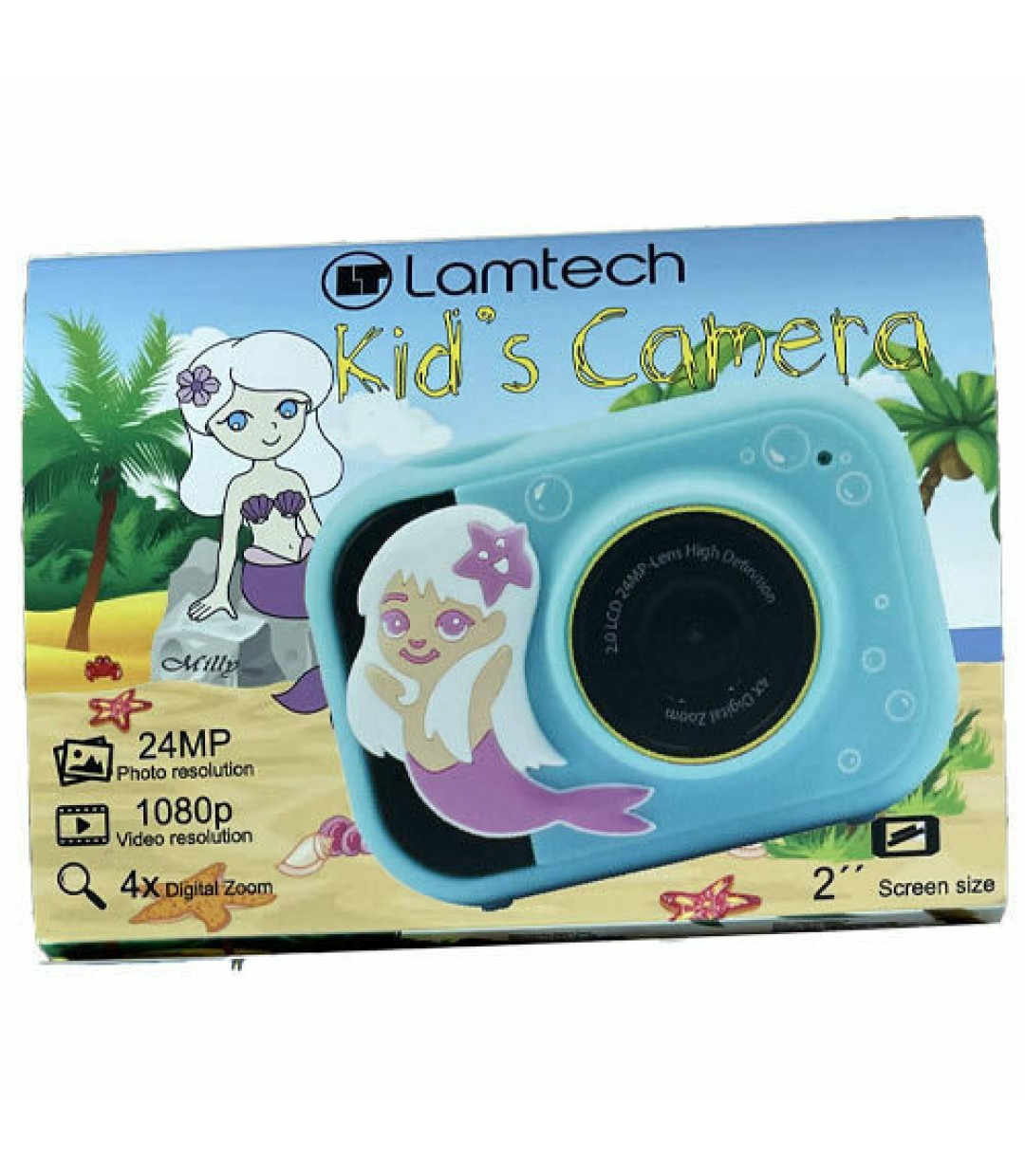 ΒΙΝΤΕΟΚΑΜΕΡΑ LAMTECH WITH SILICON CASE MERMAID MILLY LAM 111986