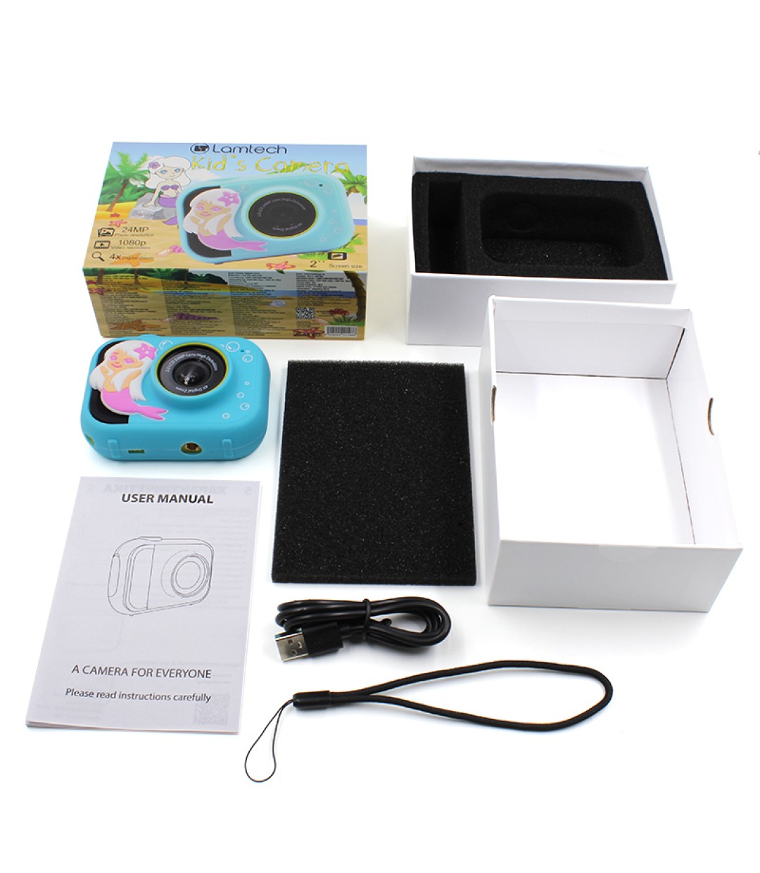 ΒΙΝΤΕΟΚΑΜΕΡΑ LAMTECH WITH SILICON CASE MERMAID MILLY LAM 111986