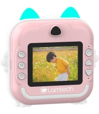 Lamtech Compact Φωτογραφική Μηχανή Θερμικής Εκτύπωσης Ροζ LAM 114291