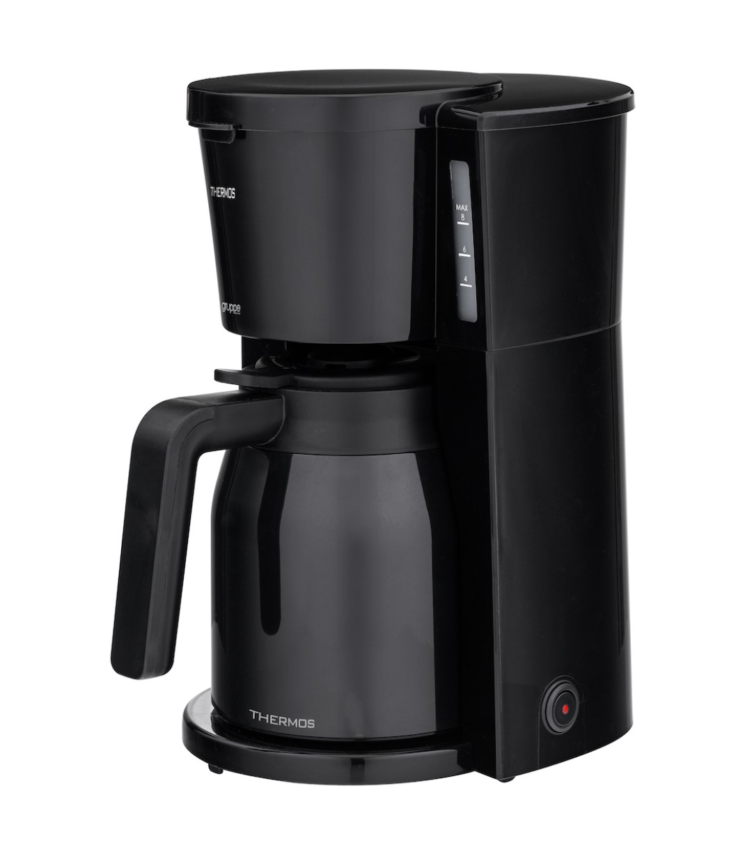 Gruppe CM1180AB-GS Καφετιέρα Φίλτρου 900W Black