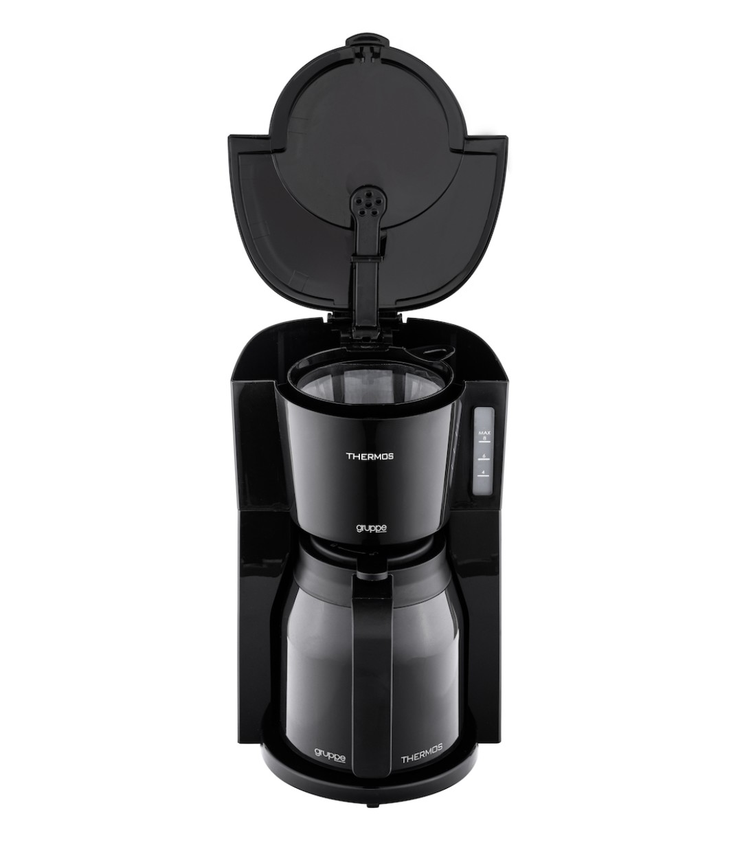 Gruppe CM1180AB-GS Καφετιέρα Φίλτρου 900W Black