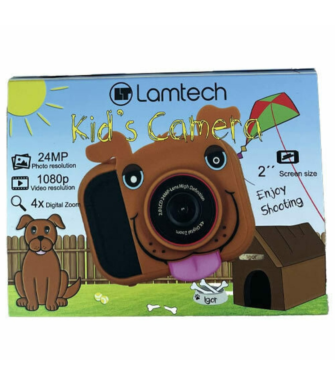 ΒΙΝΤΕΟΚΑΜΕΡΑ LAMTECH WITH SILICON CASE DOG IGOR LAM 111962
