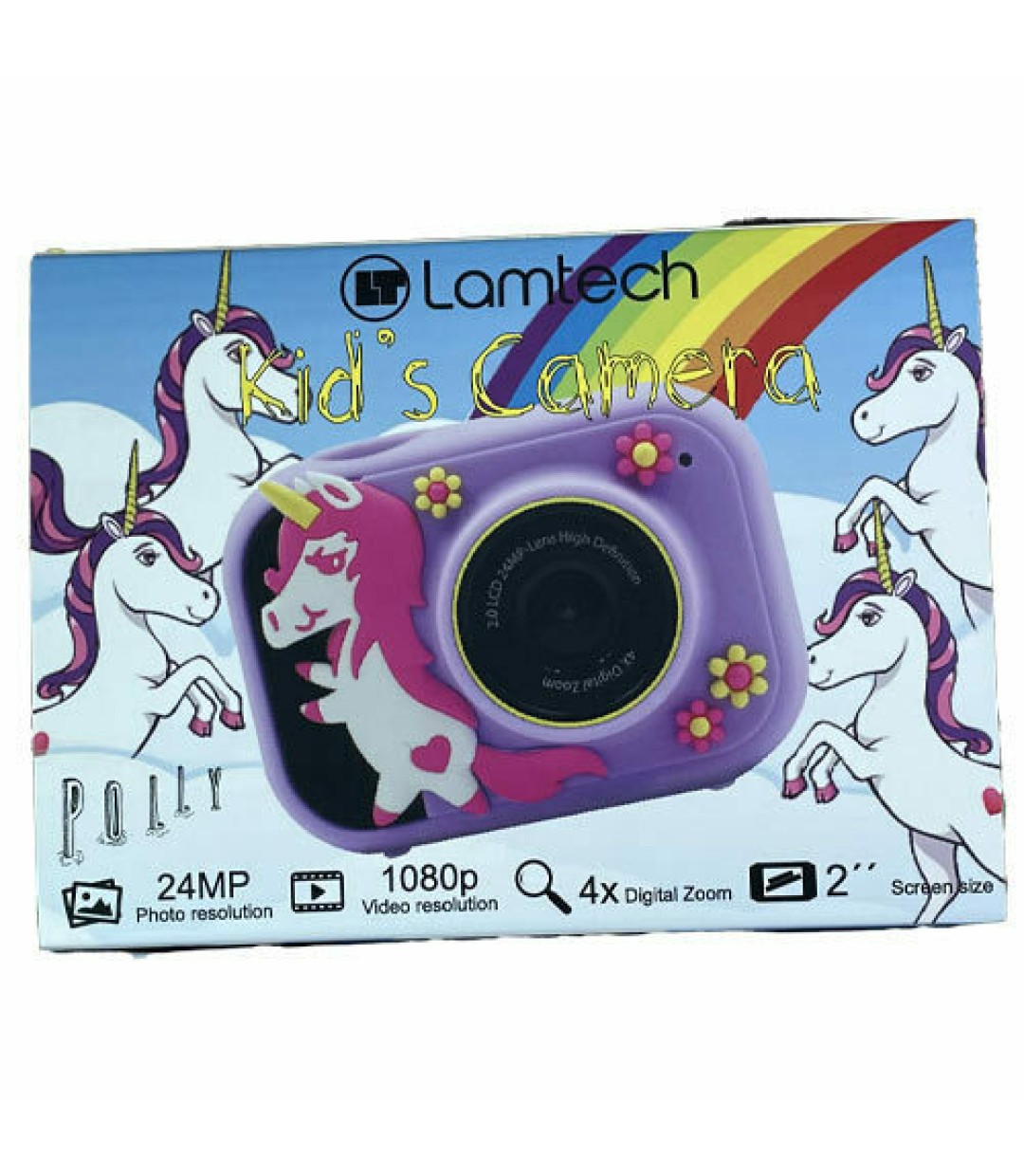 ΒΙΝΤΕΟΚΑΜΕΡΑ LAMTECH WITH SILICON CASE UNICORN POLLY LAM 111979