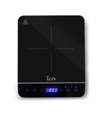 Izzy Επιτραπέζια Εστία Επαγωγική Μονή Μαύρη IZ-1204  Κωδικός: 225317 