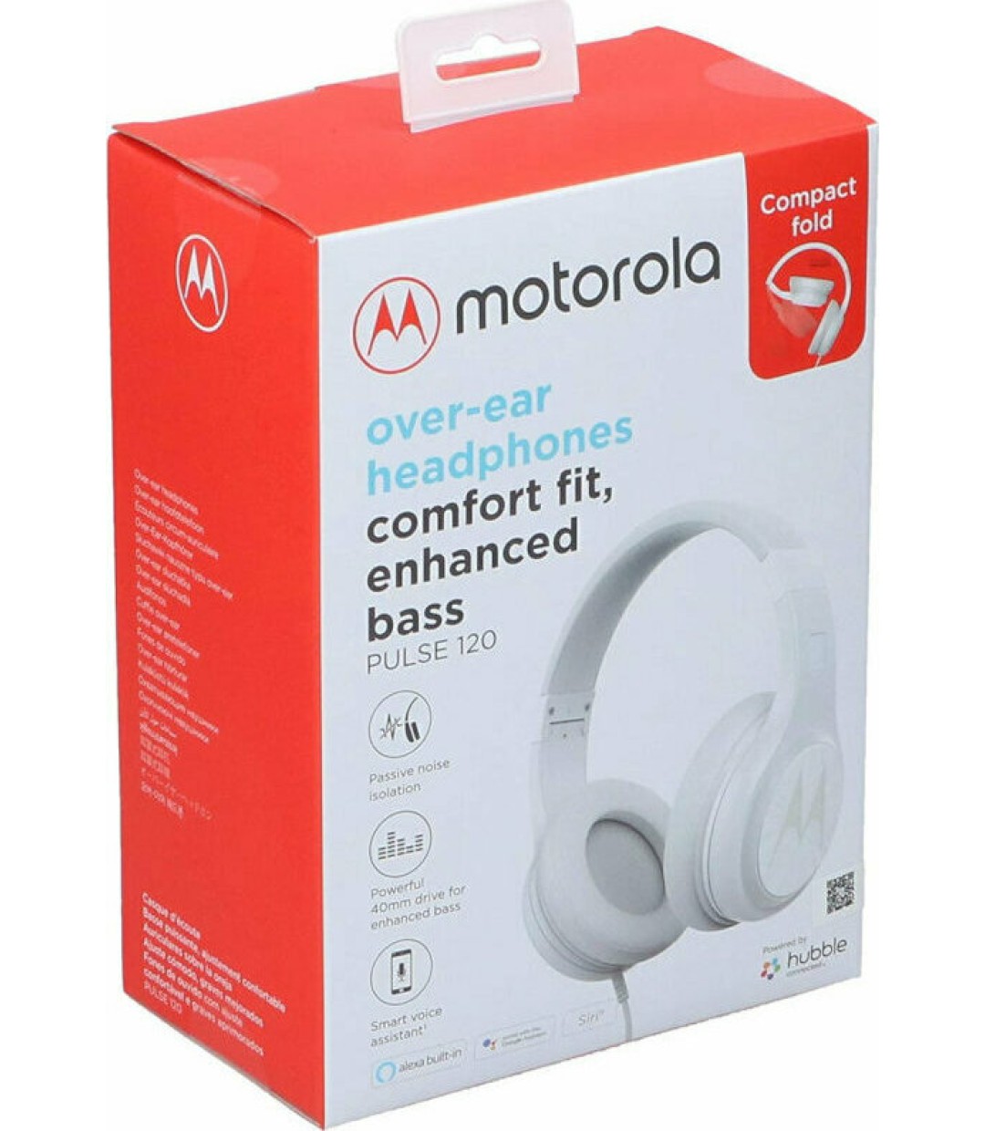 Motorola Pulse 120 Ενσύρματα Over Ear Ακουστικά Λευκά