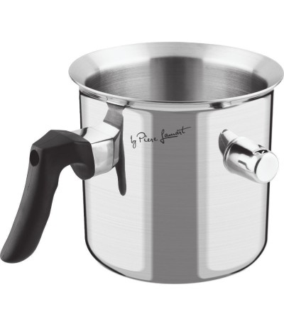 Lamart LT-1230 Κατσαρολάκι Γάλακτος από Ανοξείδωτο Ατσάλι 1lt / 14cm