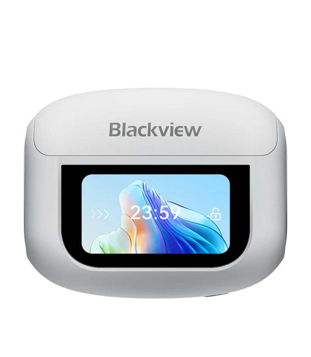 AirBuds 12 Bluetooth Handsfree Ακουστικά με Αντοχή στον Ιδρώτα και Θήκη Φόρτισης Λευκά