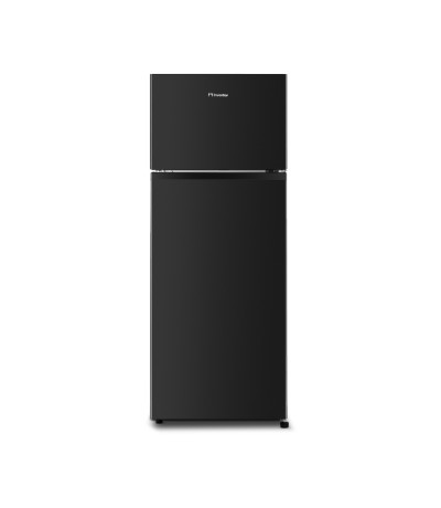 Inventor Ψυγείο Δίπορτο 206lt Υ143.4xΠ55xΒ54.2εκ. Μαύρο DPB144B