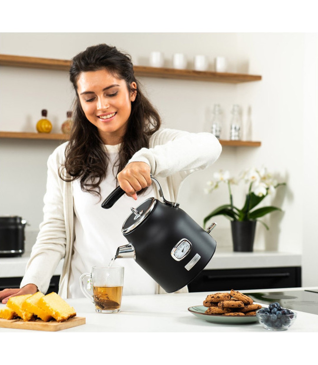 Westinghouse Βραστήρας 1.7lt 2200W Μαύρος