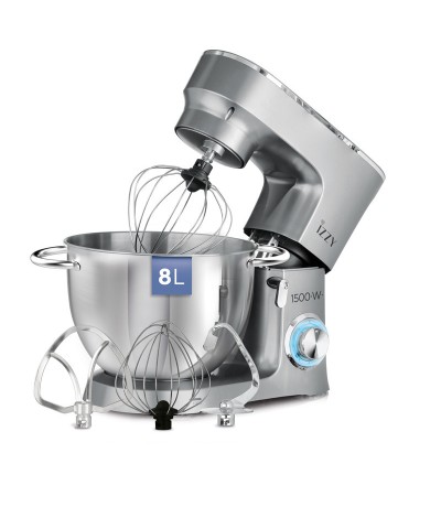 Izzy IZ-1503 Κουζινομηχανή 1500W με Ανοξείδωτο Κάδο 8lt