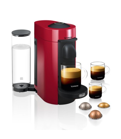 DeLonghi Vertuo Plus ENV150.R Καφετιέρα Espresso για Kάψουλες Nespresso Vertuo