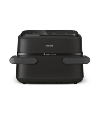 Philips Air Fryer με Διπλό Αποσπώμενο Κάδο 7.1lt Μαύρο NA154/00